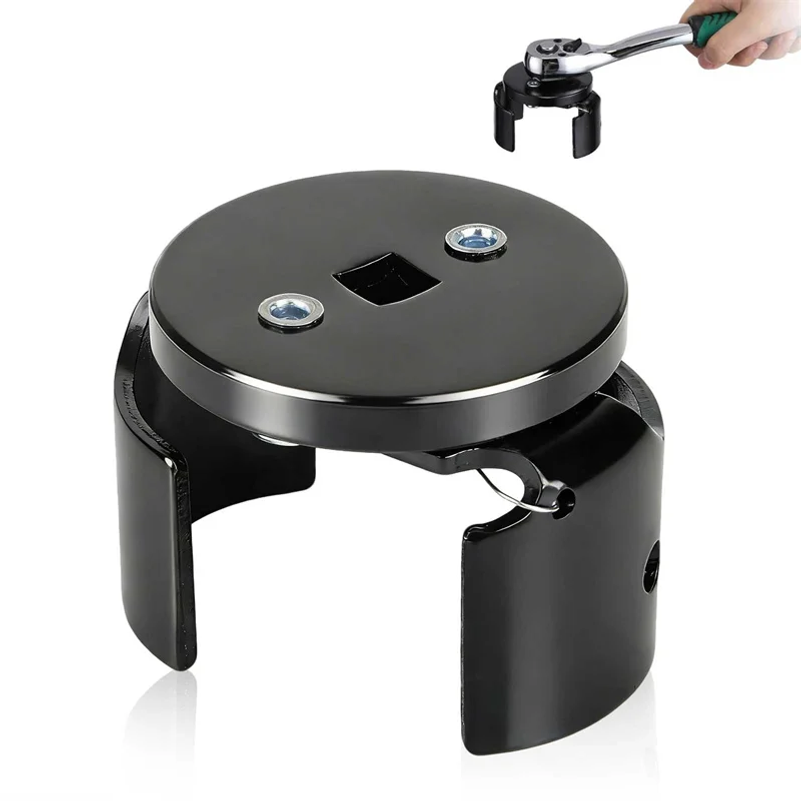 Oil Filter Wrench - Chiave regolabile a due ganasce per