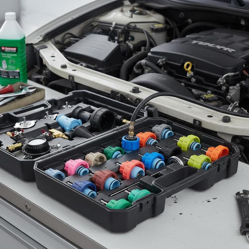 Auto Repair Shop Diagnostics - Kit diagnostico per sistema di raffreddamento