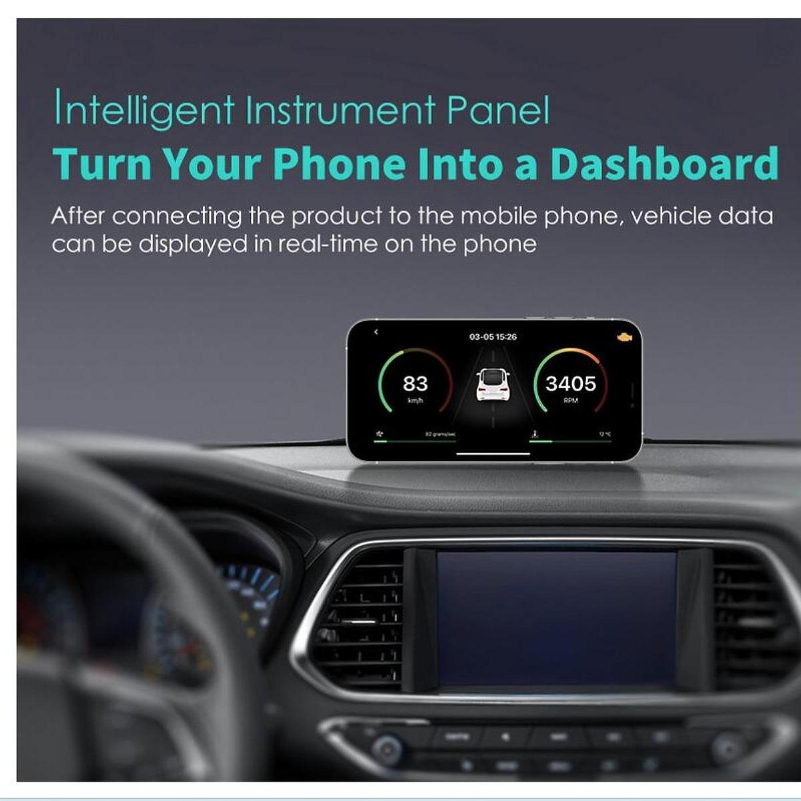 Auto Repair Shop Diagnostics - Scanner OBD2 per Auto, Dispositivo Diagnostico