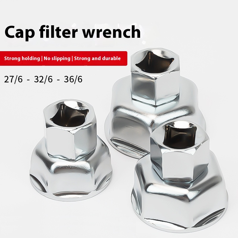 Oil Filter Wrench - Chiavi a bussola da 27 mm,