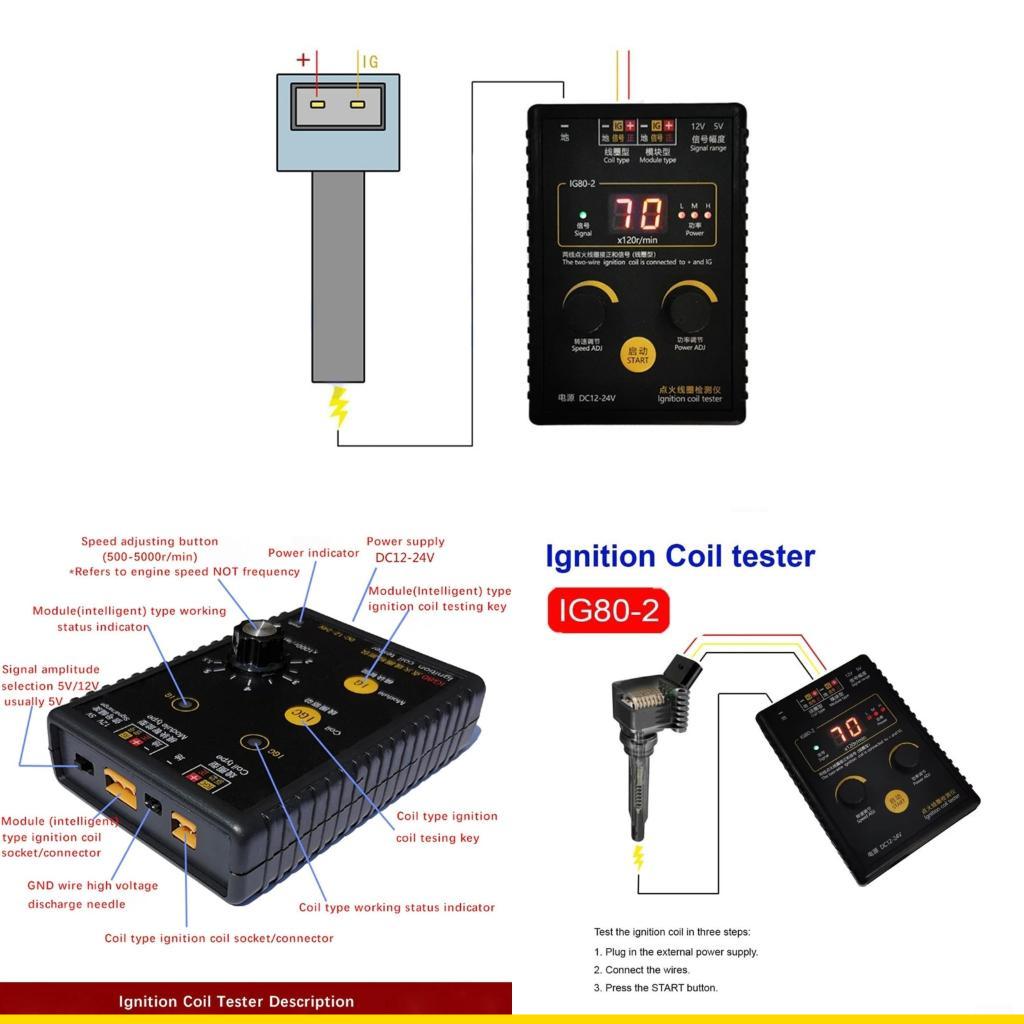 Auto Repair Shop Diagnostics - Tester diagnostico accensione professionale SZCH per