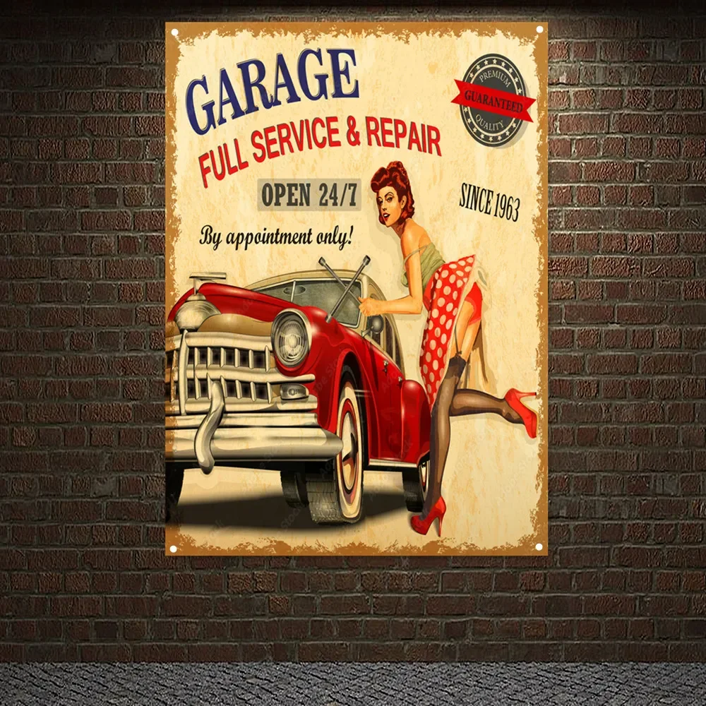 Auto Repair Shop Banners - SERVIZIO completo e riparazione per auto