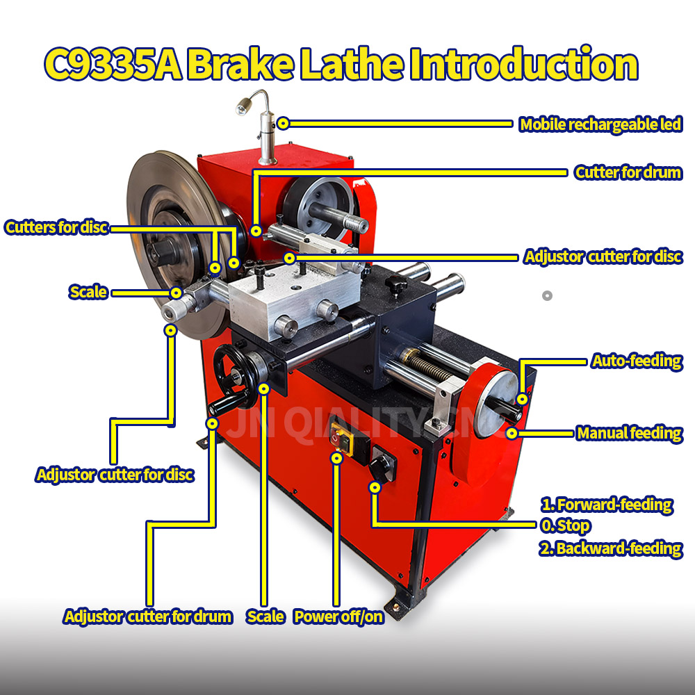 Tornio da taglio a disco per t - Brake Drum Lathe recensione e prezzo