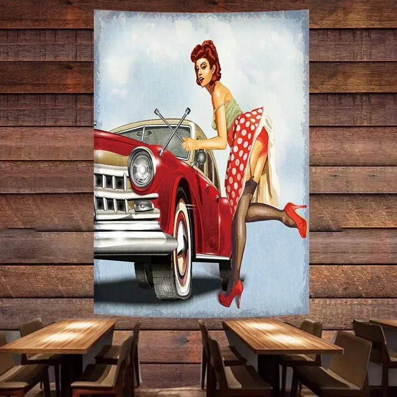 Poster Vintage per Officina Ri - Auto Repair Shop Banners recensione e prezzo