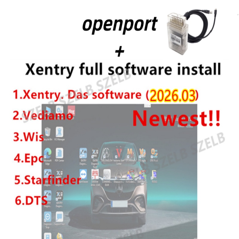 Software completo XENTRY 03.20 - Auto Repair Shop Diagnostics recensione e prezzo