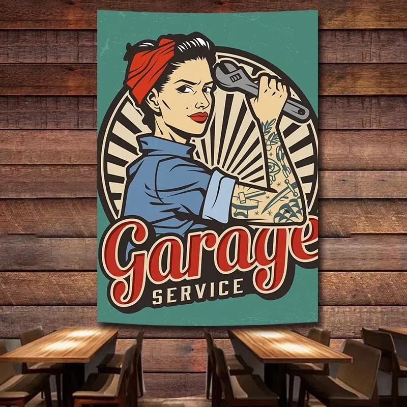 SERVIZIO GARAGE Poster di ripa - Auto Repair Shop Banners recensione e prezzo