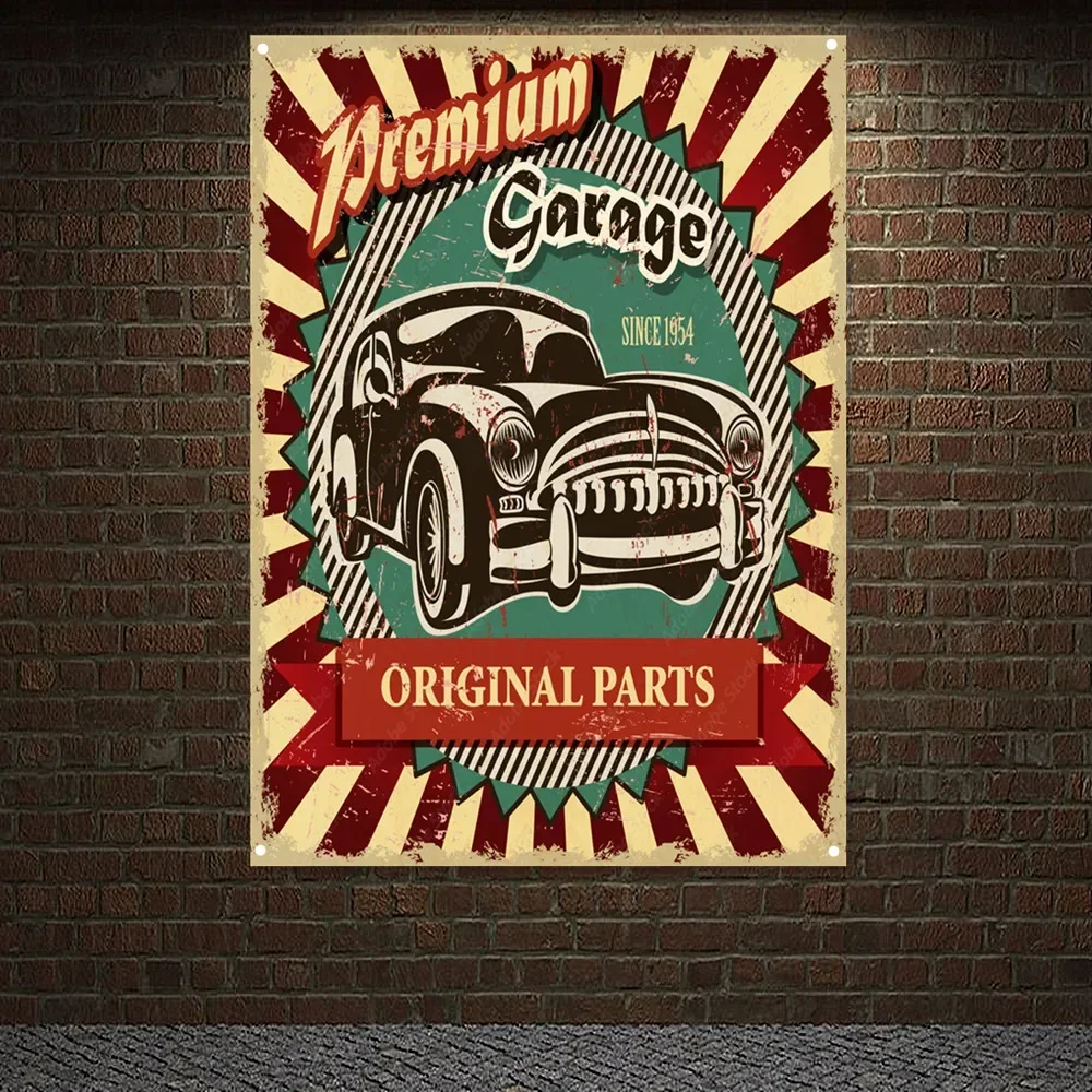 Poster artistico vintage per g - Auto Repair Shop Banners recensione e prezzo